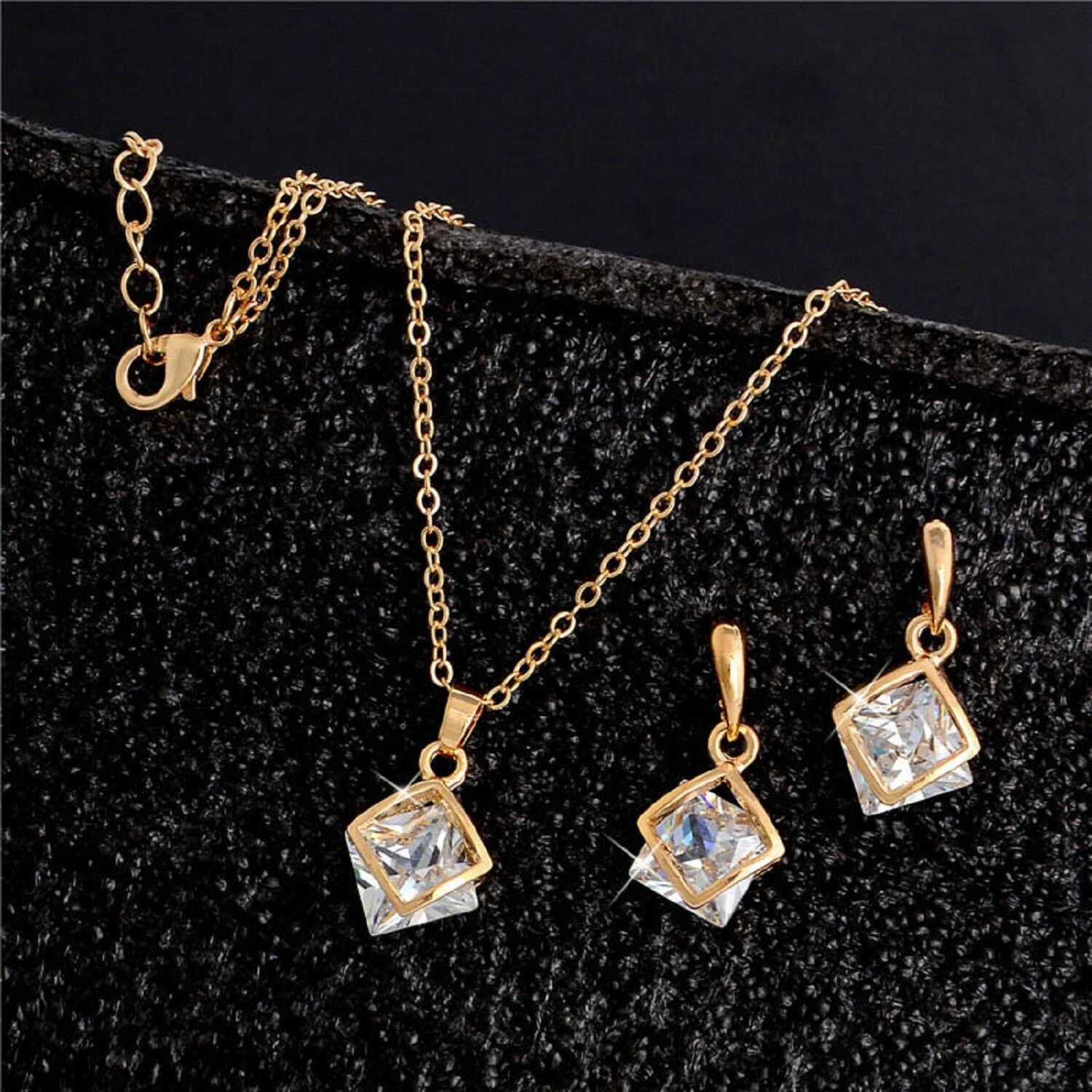 Zoestar Choker Halsketten Set Gold - Vintage Schmuck Für Damen Mit Ohrringen
