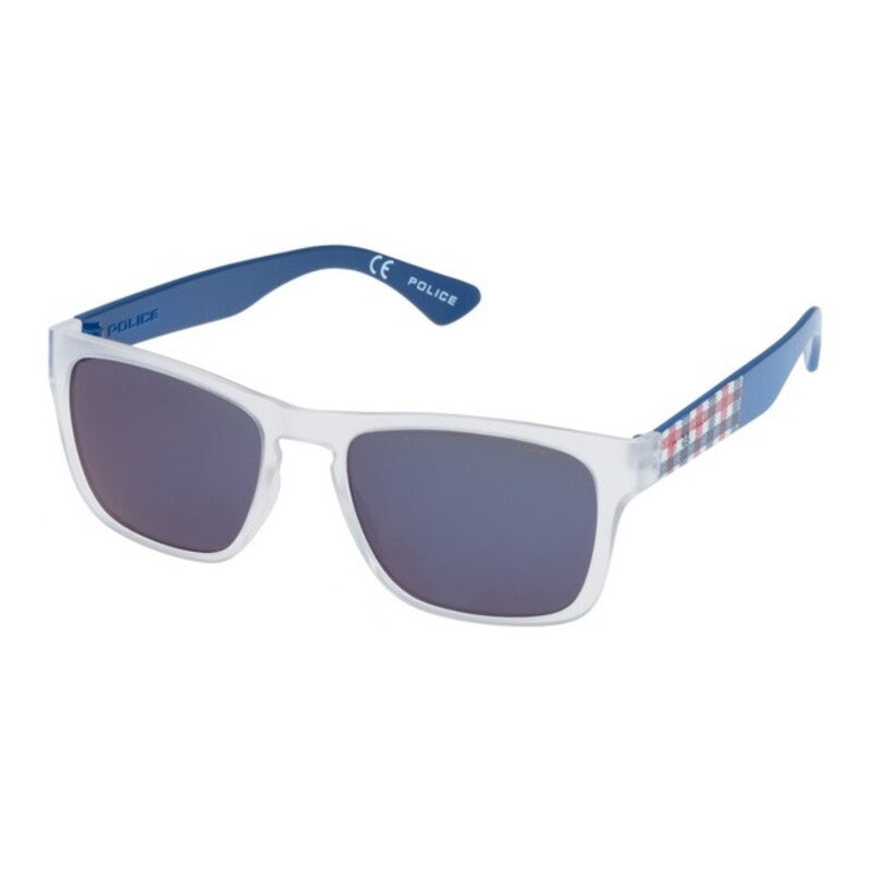 Unisex-Sonnenbrille Police S198854Z69B Weiß (ø 54 mm)