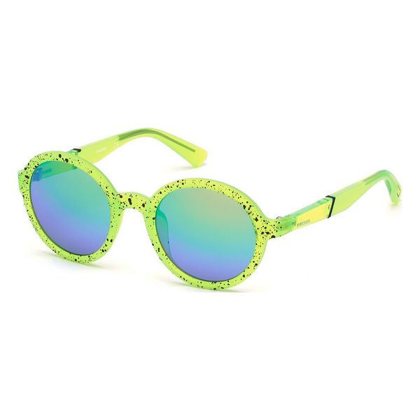 Unisex-Sonnenbrille Diesel DL02644895Q grün (Ø 48 mm)