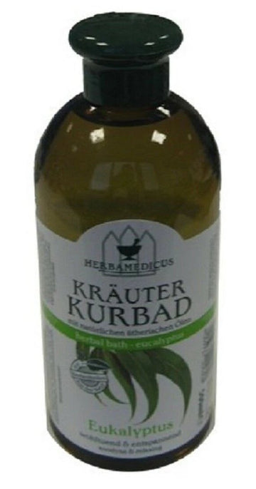 Kräuterbad Eukalyptus 500ml Badezusatz Wellness Entspannung Schaumbad Ölbad