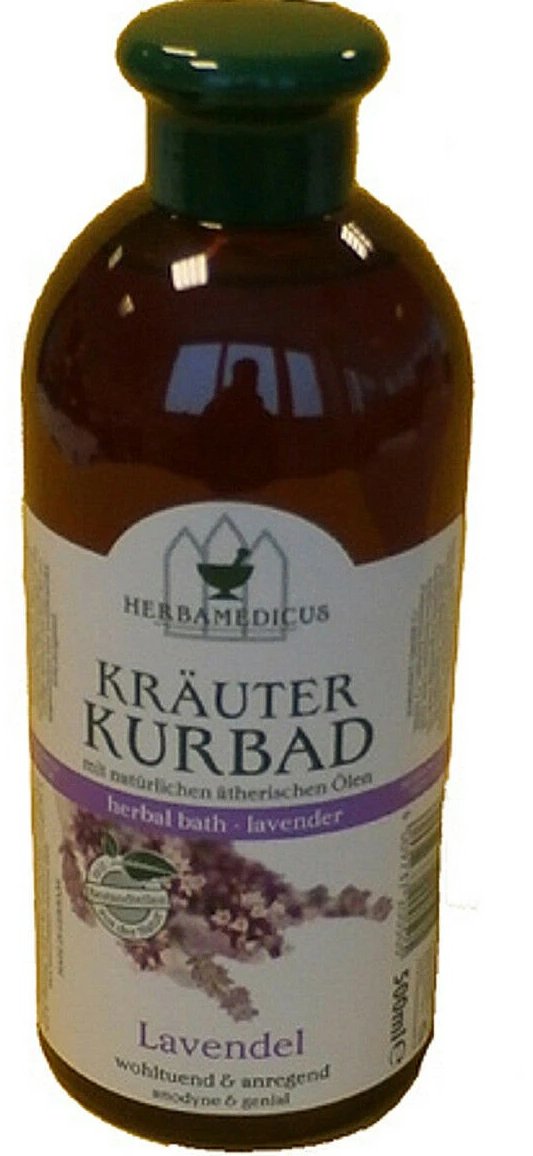 Kräuterbad Lavendel 500ml Badezusatz Wellness Entspannung Schaumbad