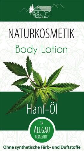 Hanf Öl Body Lotion 3x 200ml Körpercreme Körperlotion Hautpflege Pflege Creme