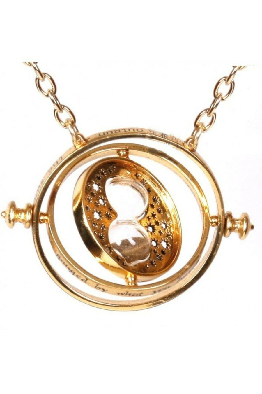 Harry Potter Zeitumkehrer Kette Sanduhr Hermine Zeitumwandler Anhänger Turner