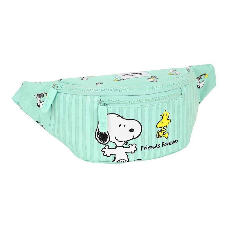 Gürteltasche Snoopy Friends forever Minze (23 x 12 x 9 cm)