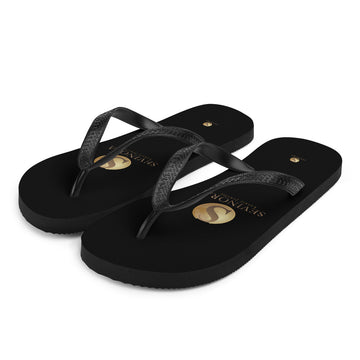 Sevinora Flip-Flops Zehentrenner Badeschuhe Schwarz